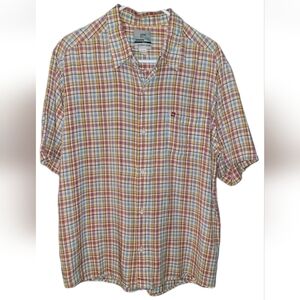 Quik Silver Men's Vintage Board Riding Co Button Up Shirt XL Y2k Grunge Revival